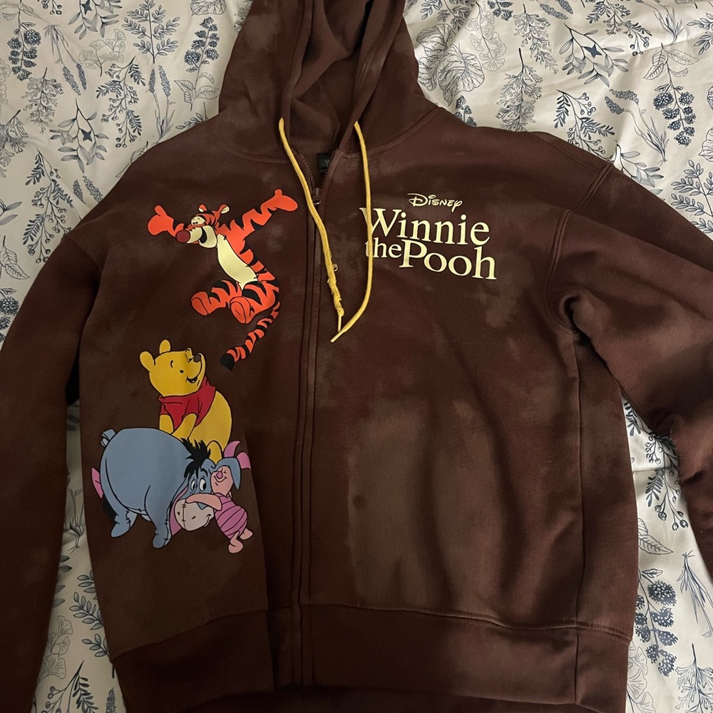 Disney Winnie the Pooh Brown Hoodie for Kids